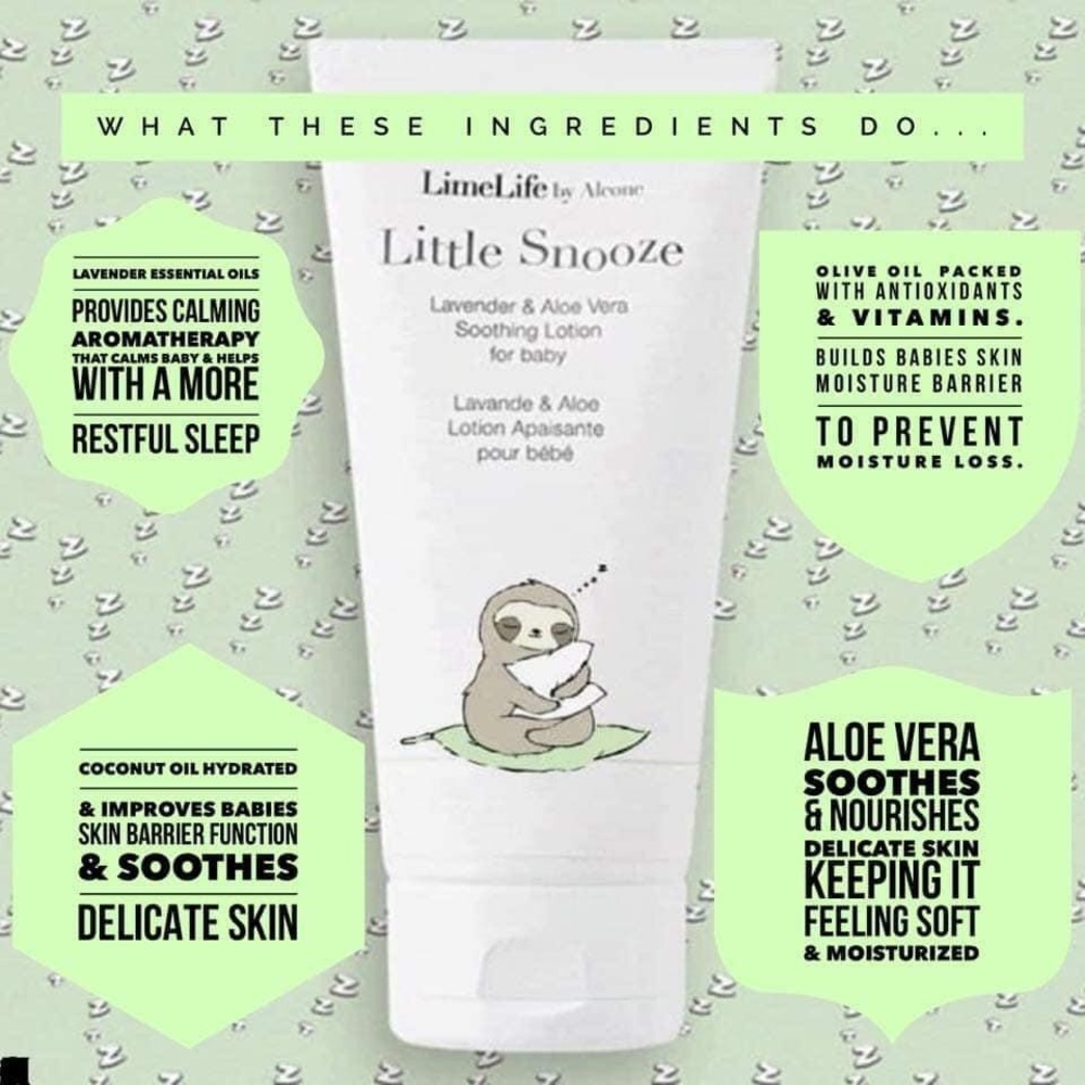 Baby soothing lotion